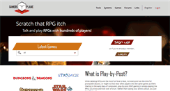 Desktop Screenshot of gamersplane.com